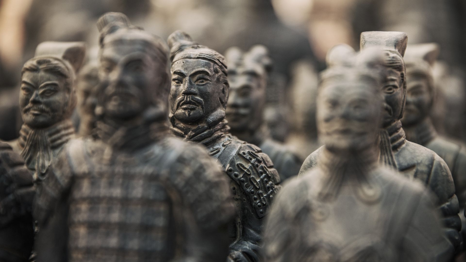 Vieille de 2000 ans, l’armée de soldats de terre cuite est incroyablement bien conservée.