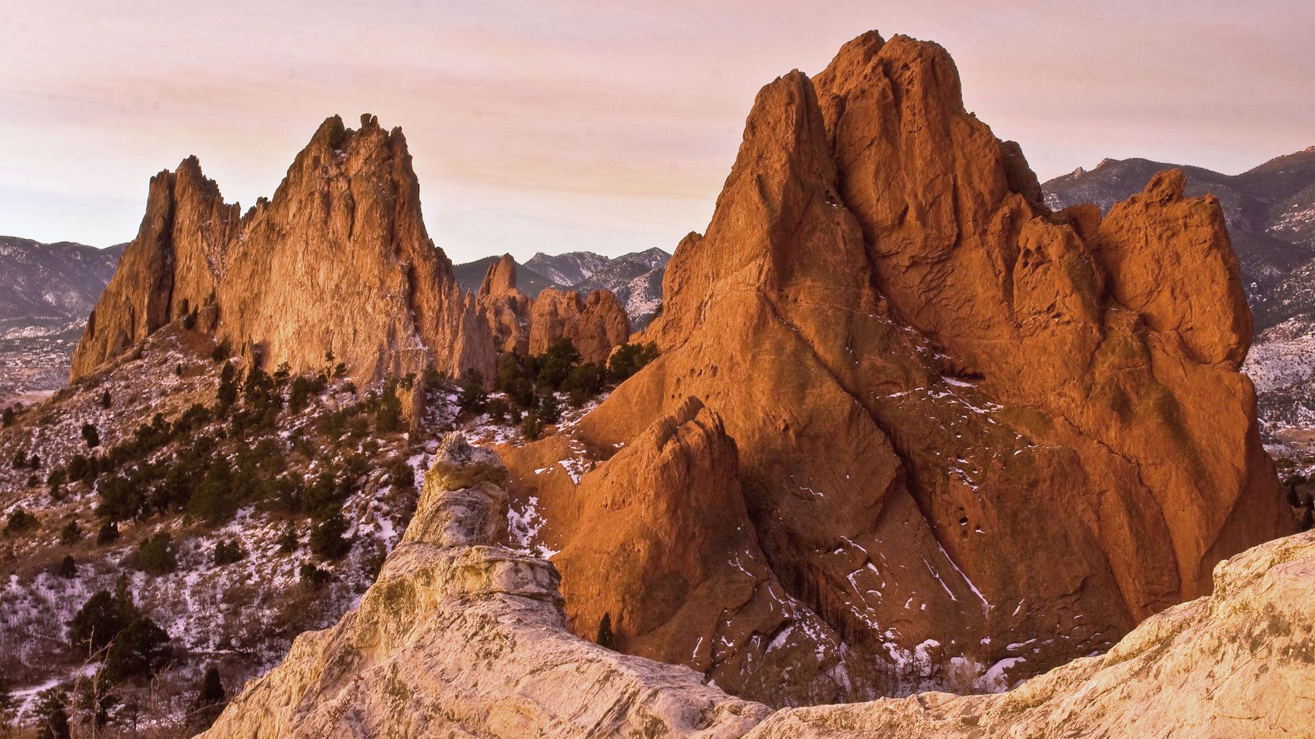 Le Garden of the Gods Park à Colorado Springs