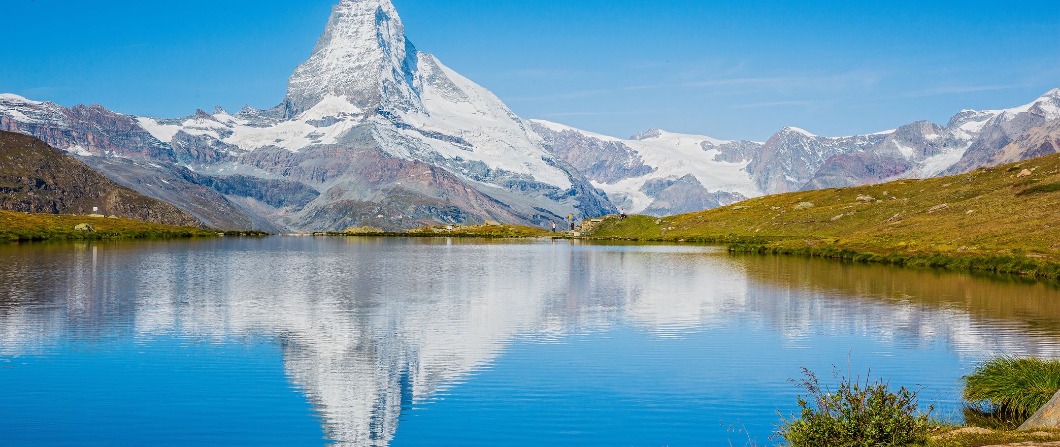 Vue du Cervin en Suisse.
