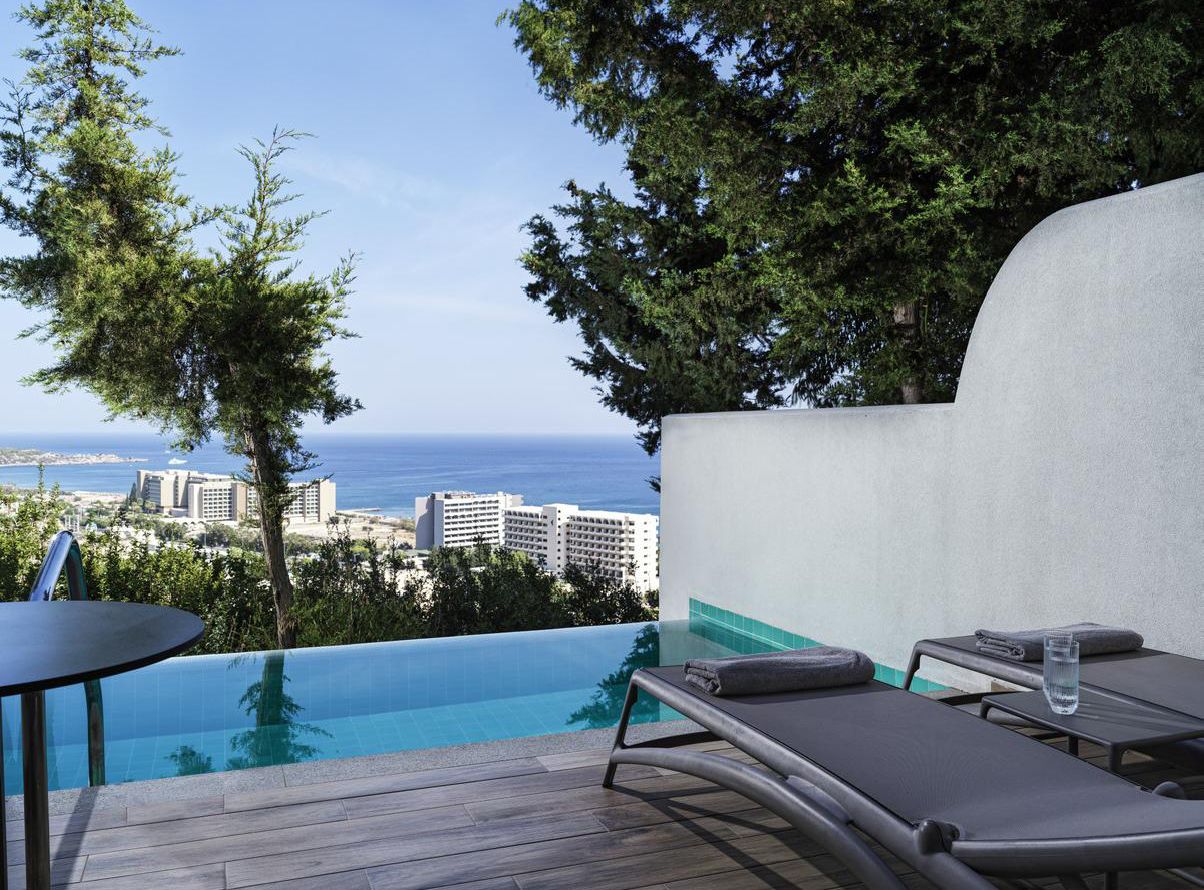 Exclusive avec vue mer et piscine privée