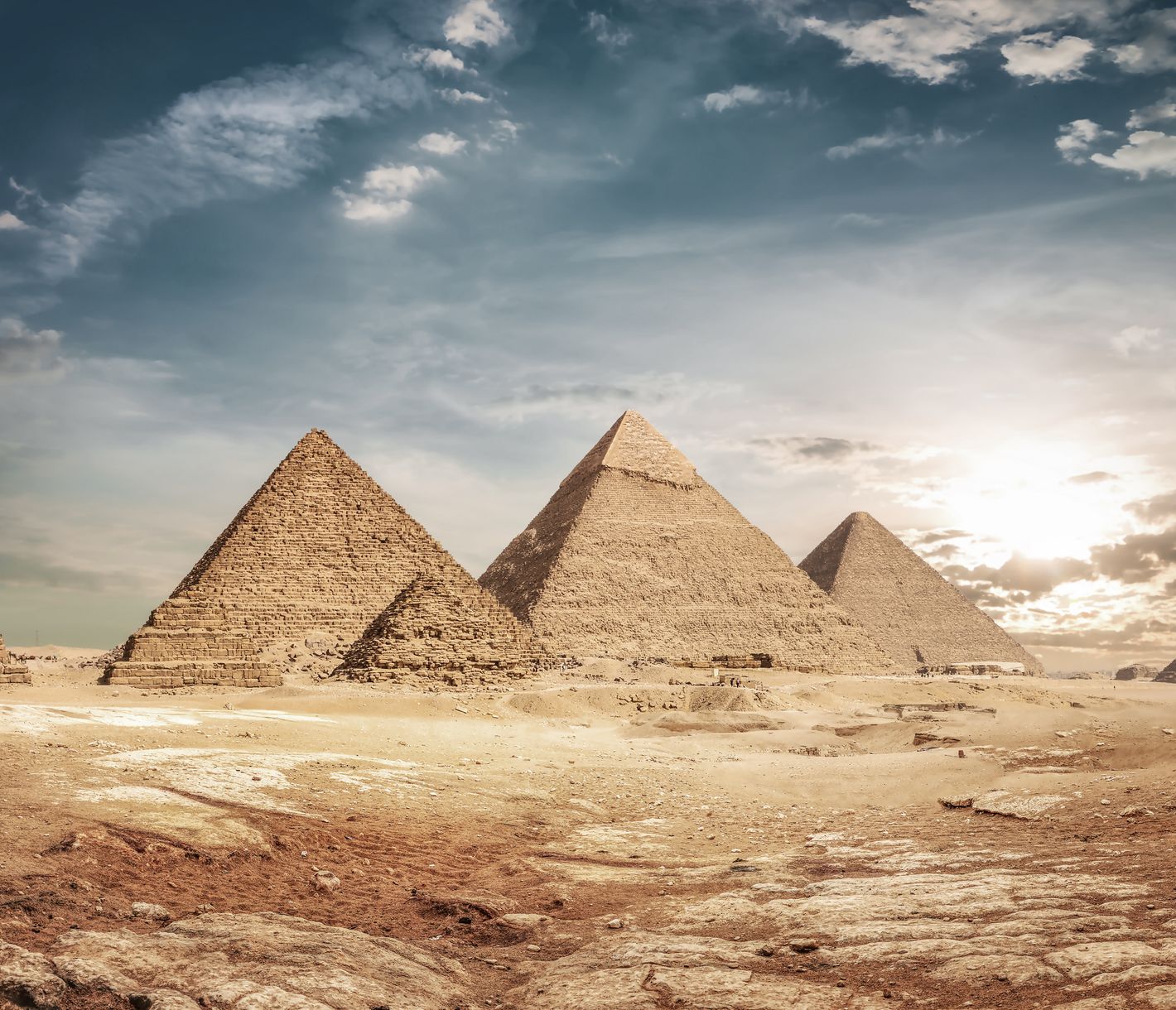 Die Pyramiden von Gizeh