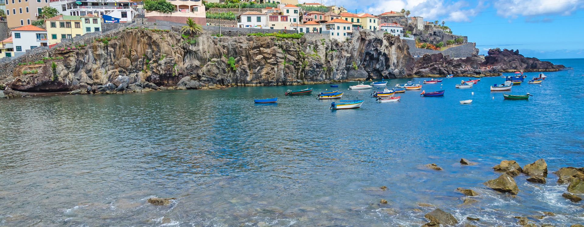 Blick auf die Bucht Camara de Lobos