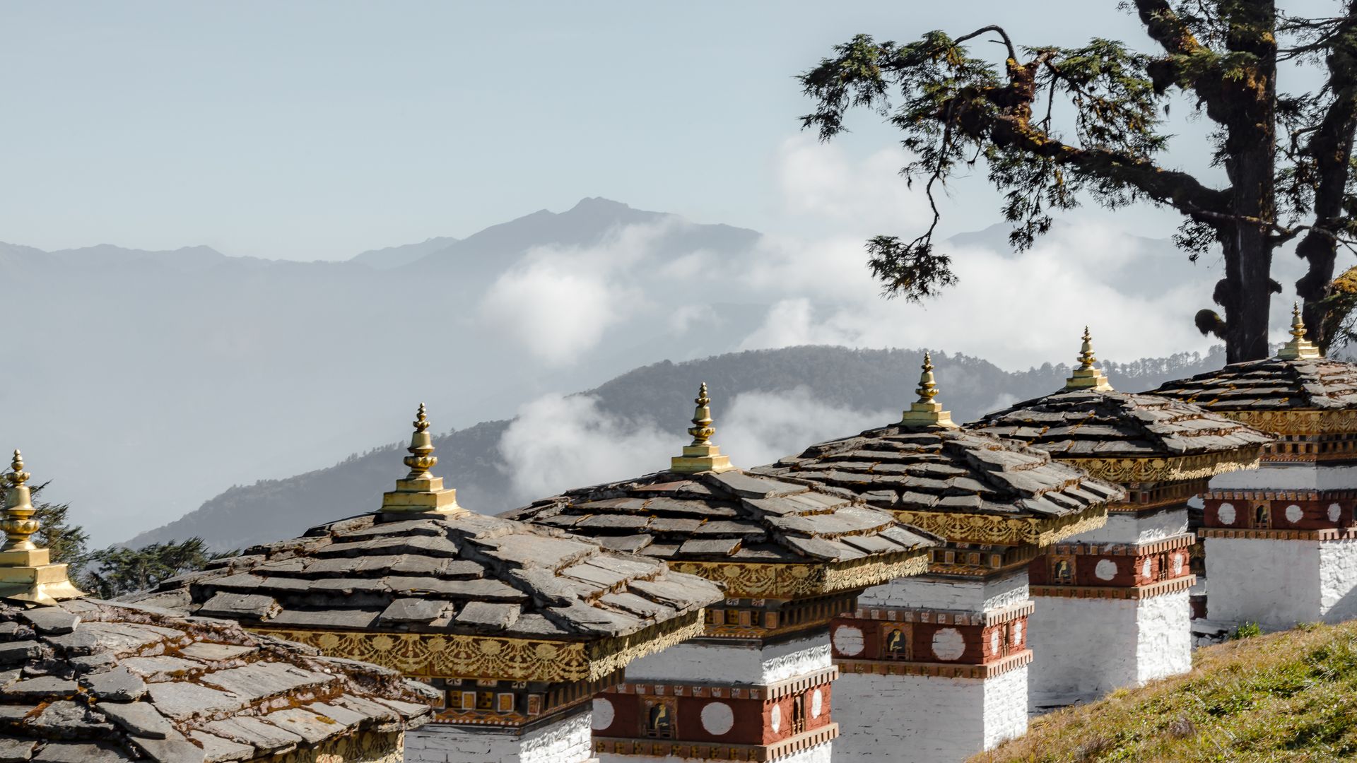 Chorten am Dochula Pass