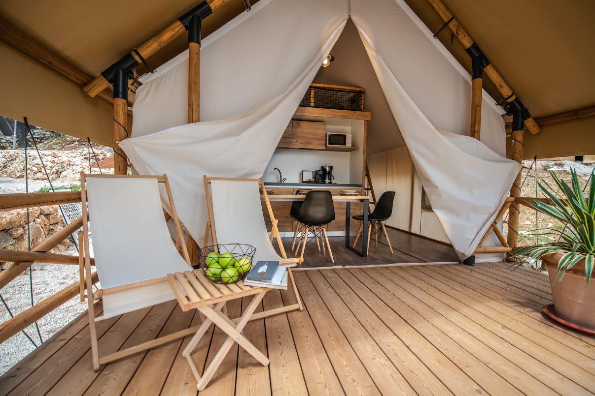 Glamping-Zelt