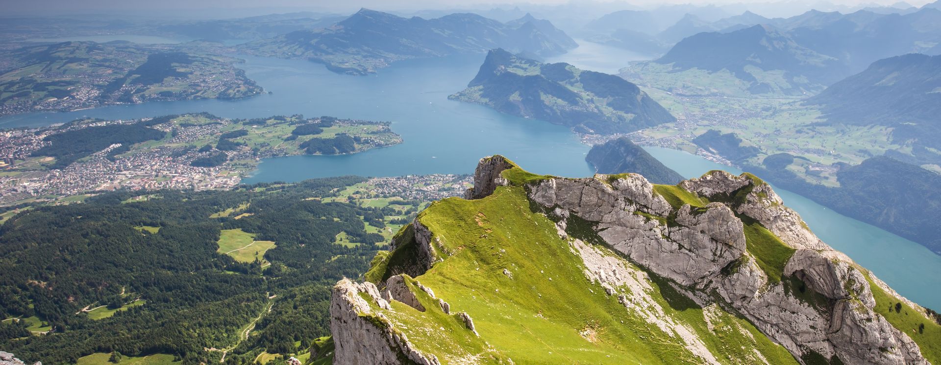 Blick auf den Vierwaldstättersee