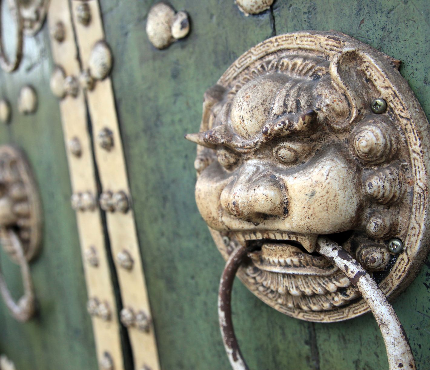 Chinesischer Türklopfer in George Town