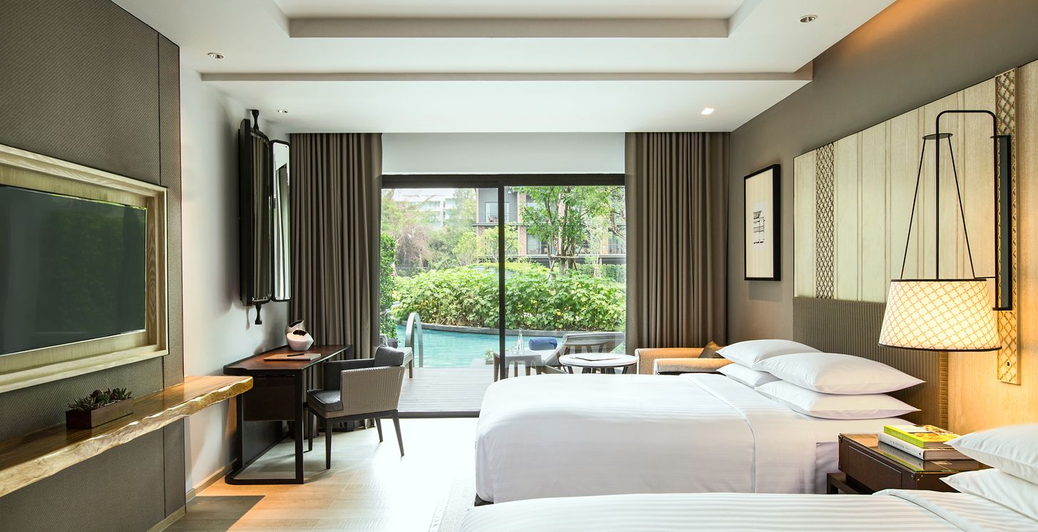 Chambre double Deluxe Pool Access