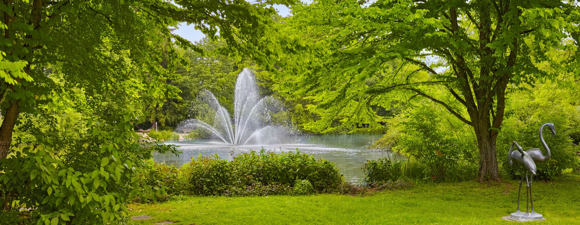 Teich im Kurpark