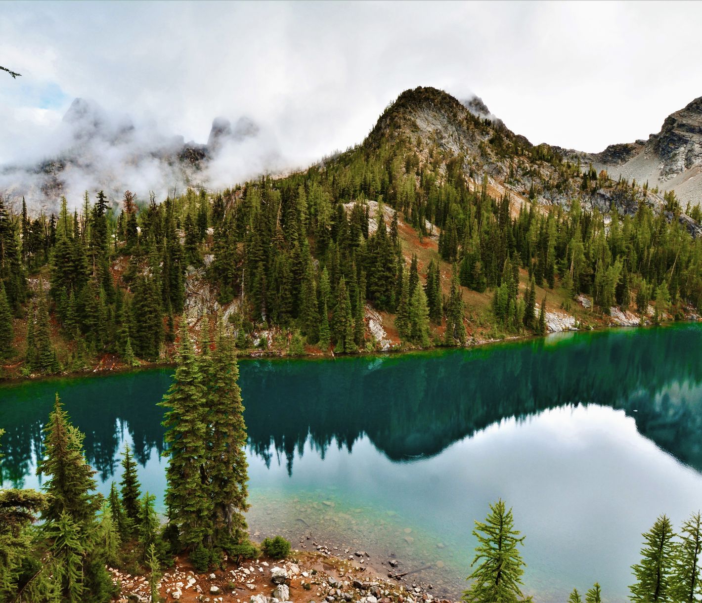 Diablo Lake in den North Cascades
