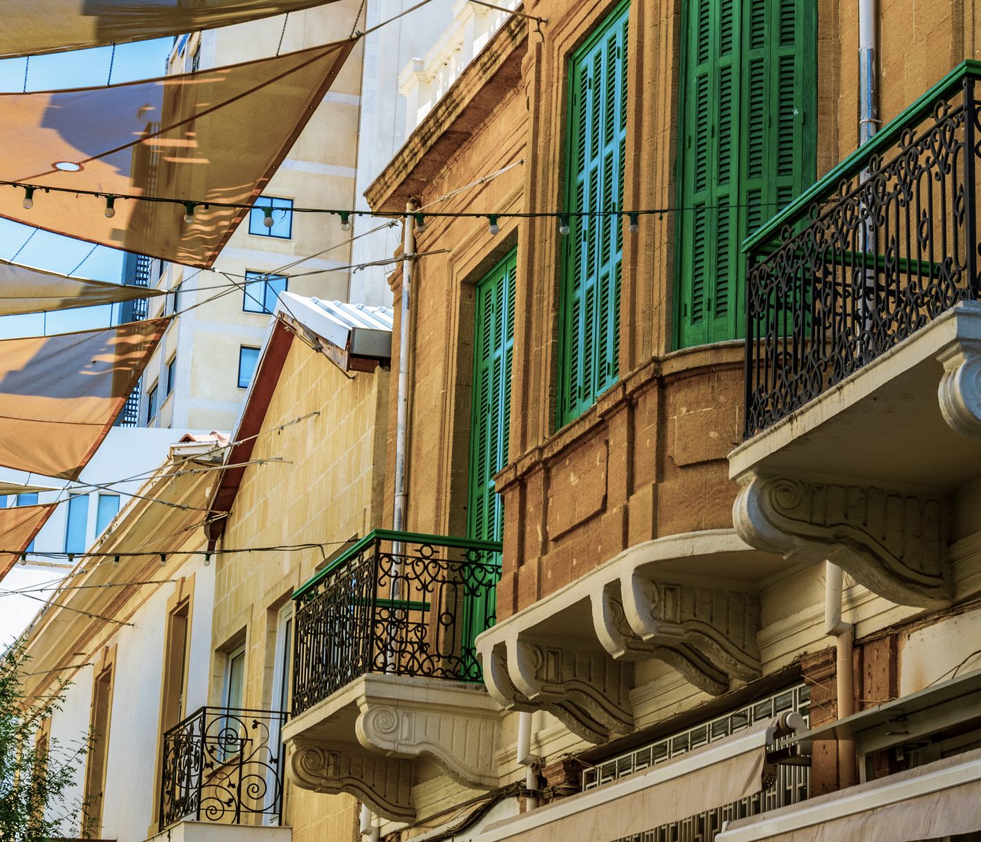 Rue Ledra, l’artère commerçante principale de Nicosie