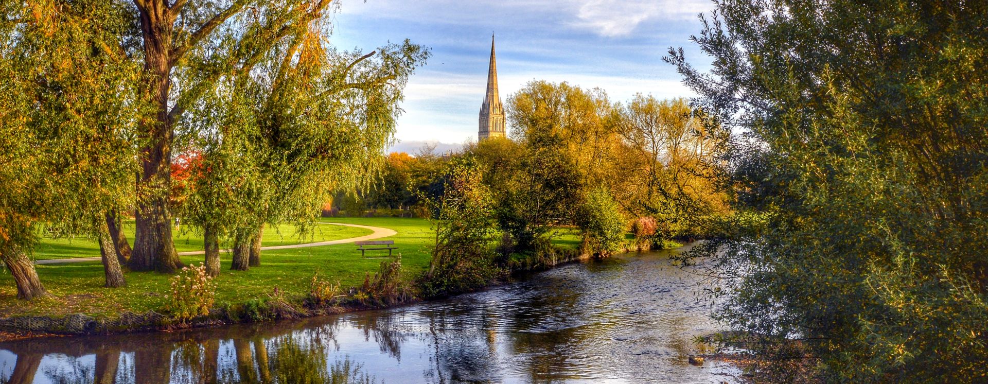 Queen Elizabeth Gardens in Salisbury