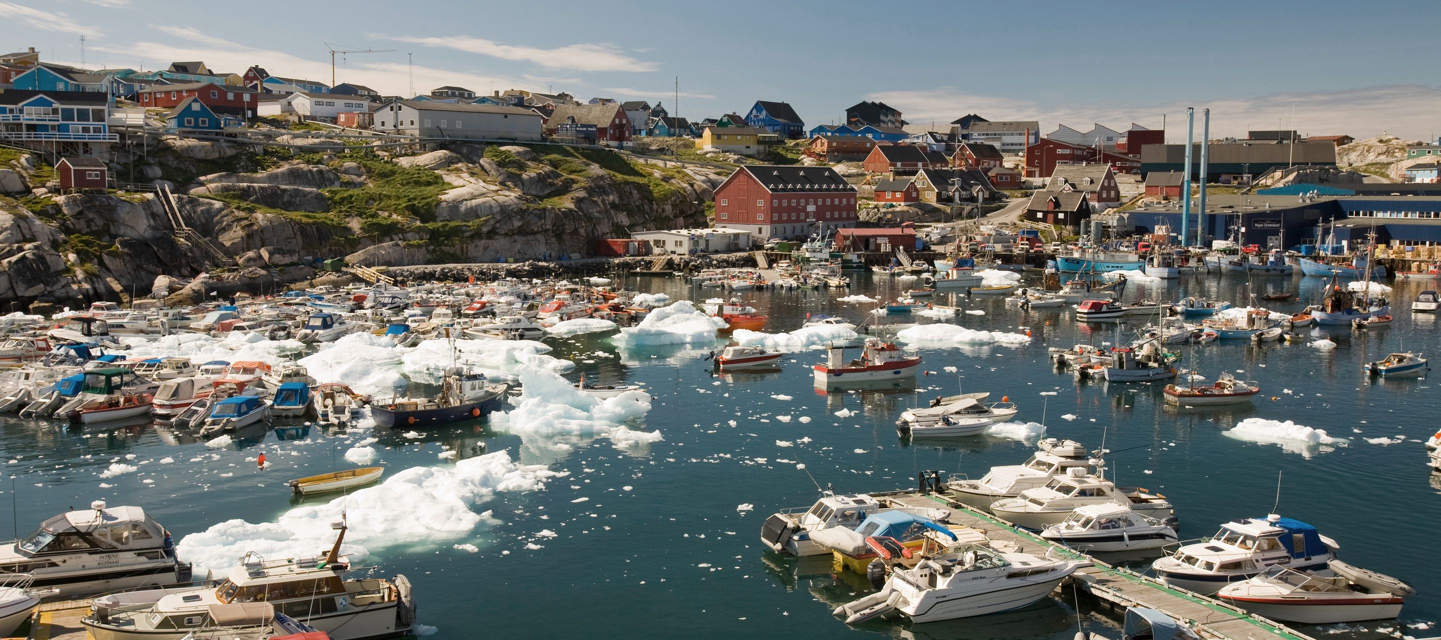 Willkommen in Ilulissat, der drittgrössten Stadt Grönlands