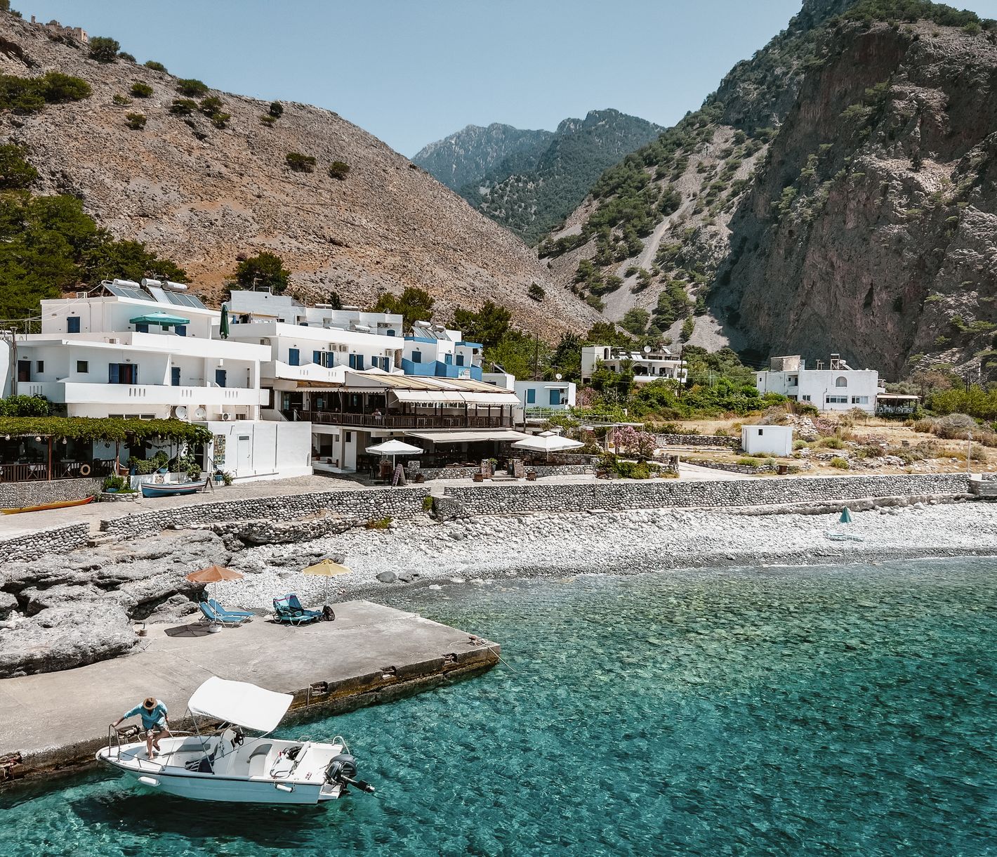 Agia Roumeli – Küstenidylle am Ausgang der Samaria-Schlucht
