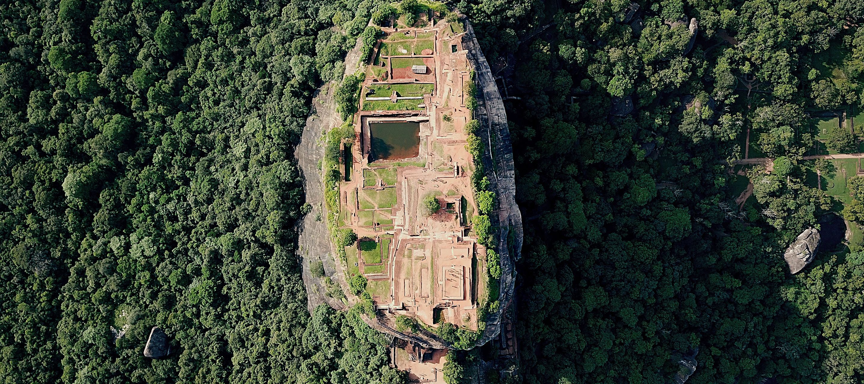 Sigiriya, die kurzzeitige Hauptstadt beim «Löwenfelsen»