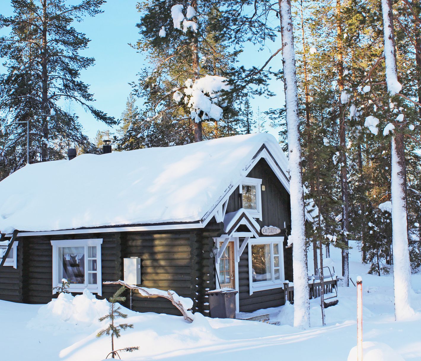 Im heimelig eingerichteten Blockhaus sind gemütliche Tage garantiert.
