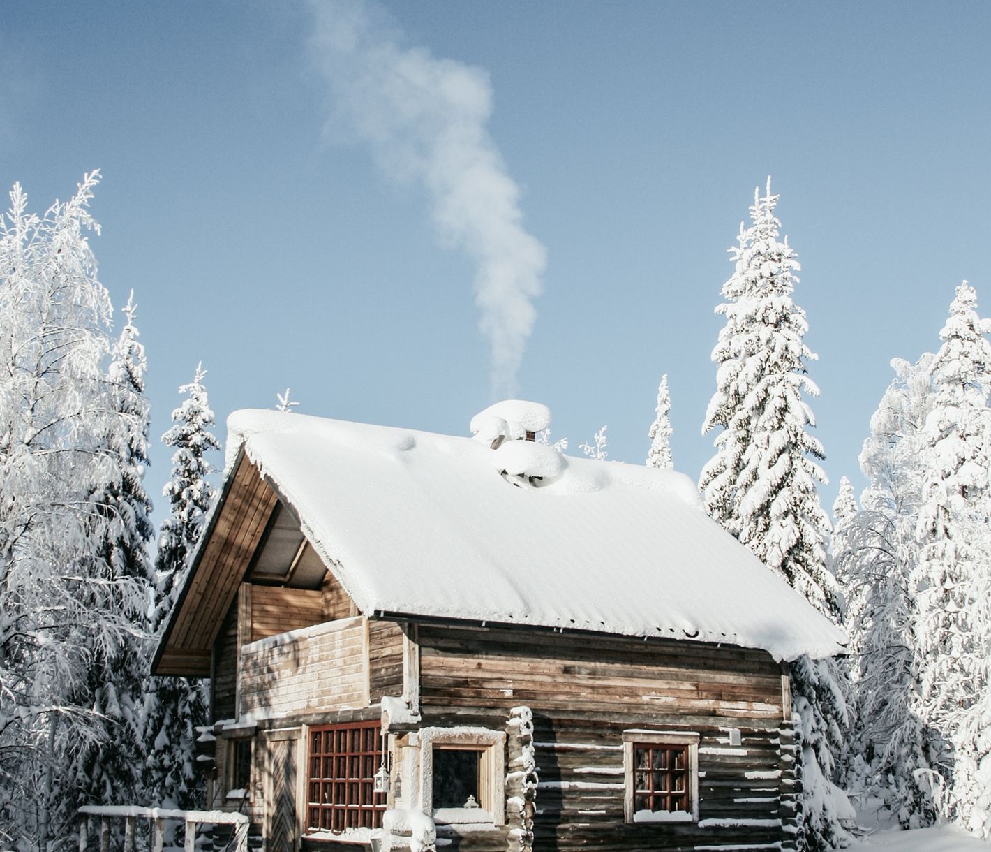 Übernachten in einer Wildnishütte