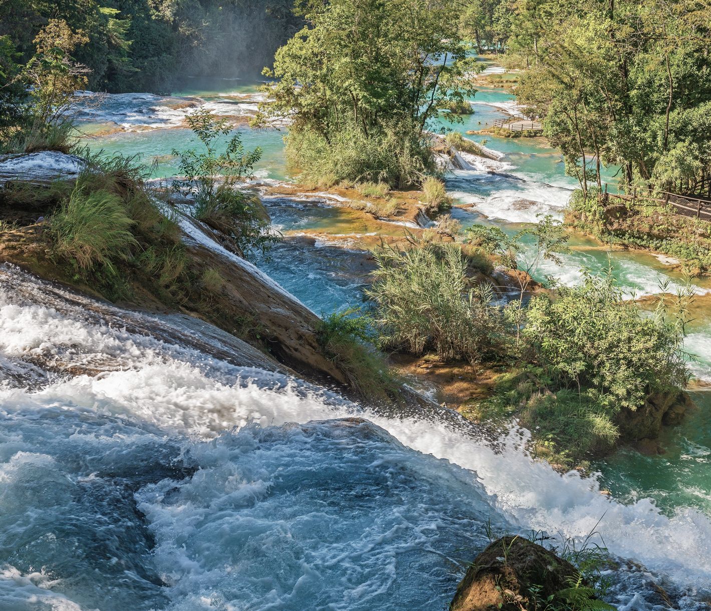 Von Azurblau bis Smaragdgrün