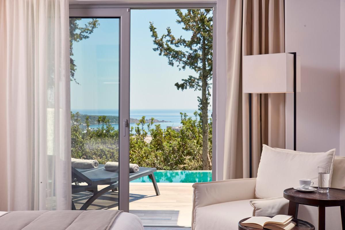 Exclusive avec vue mer et piscine privée