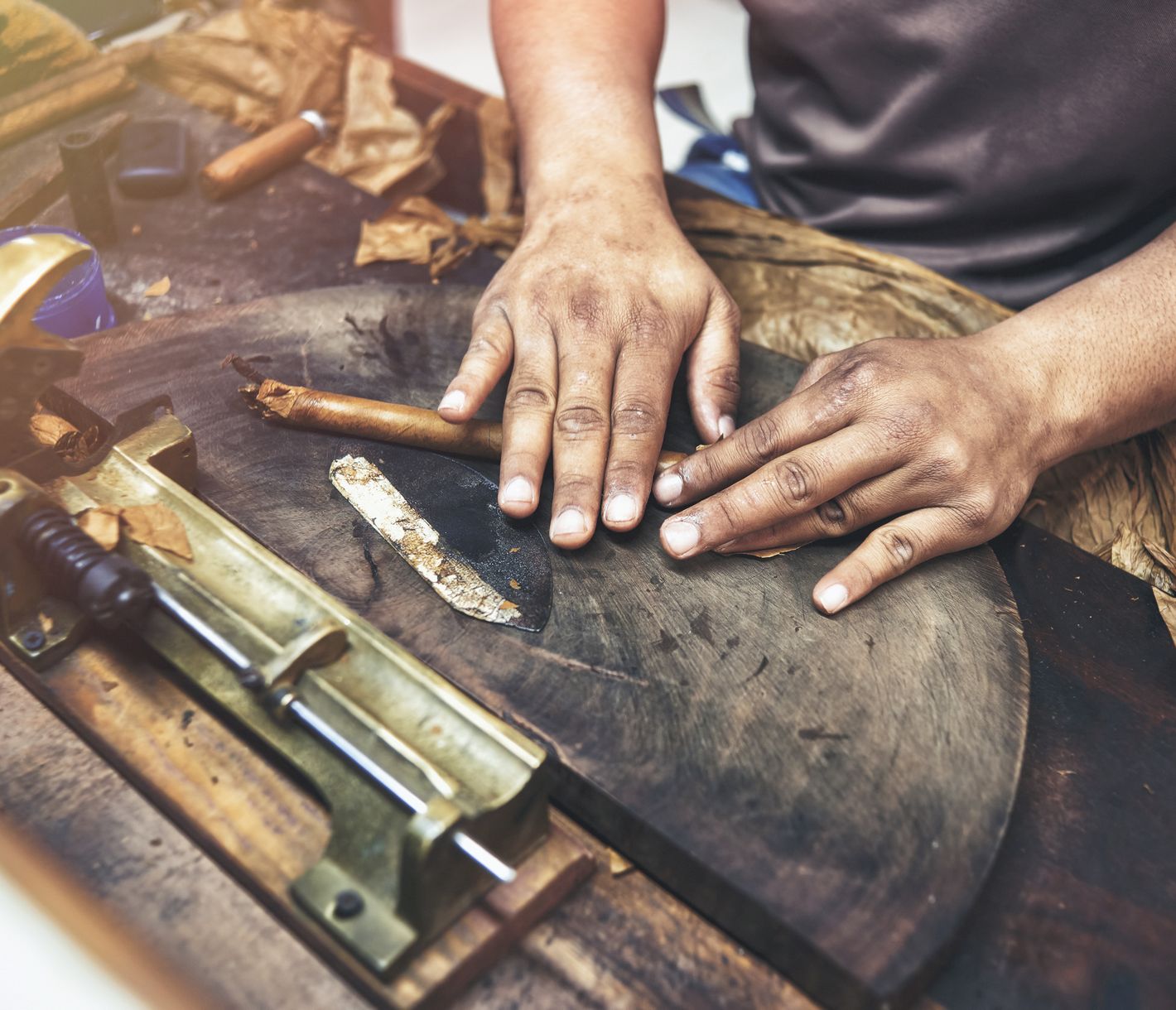 Zu Besuch in einer Zigarrenfabrik