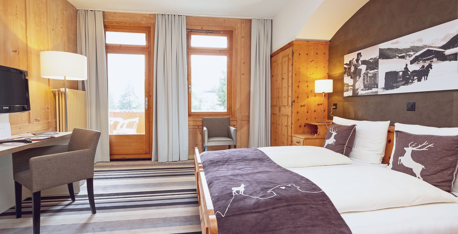 Doppelzimmer Superior / © Davos Klosters Mountains