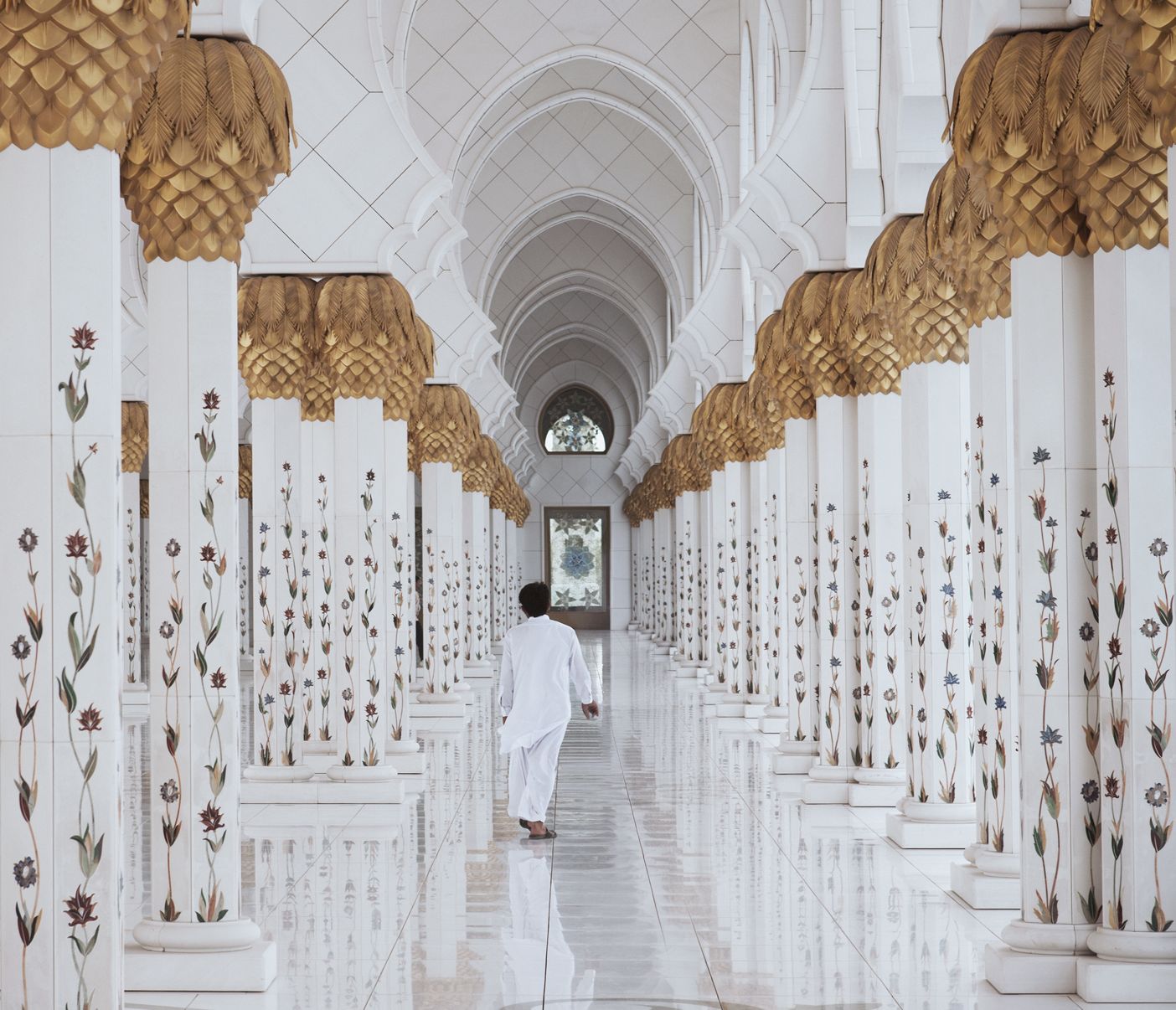 Perspektiven in der Grossen Sheikh-Zayed-Moschee