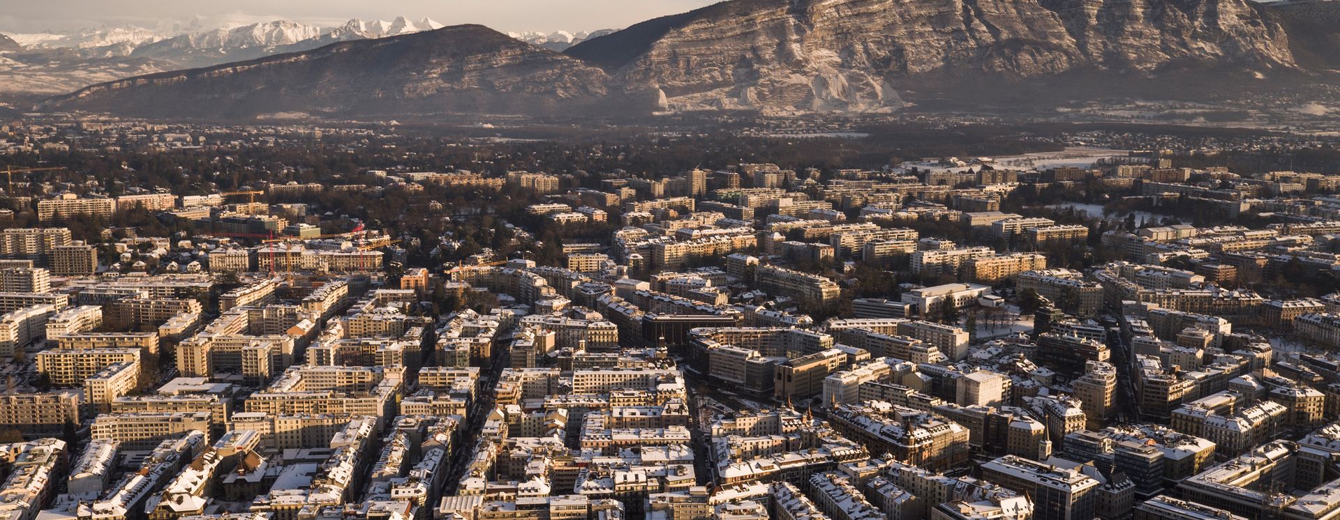 Matin d'hiver à Genève