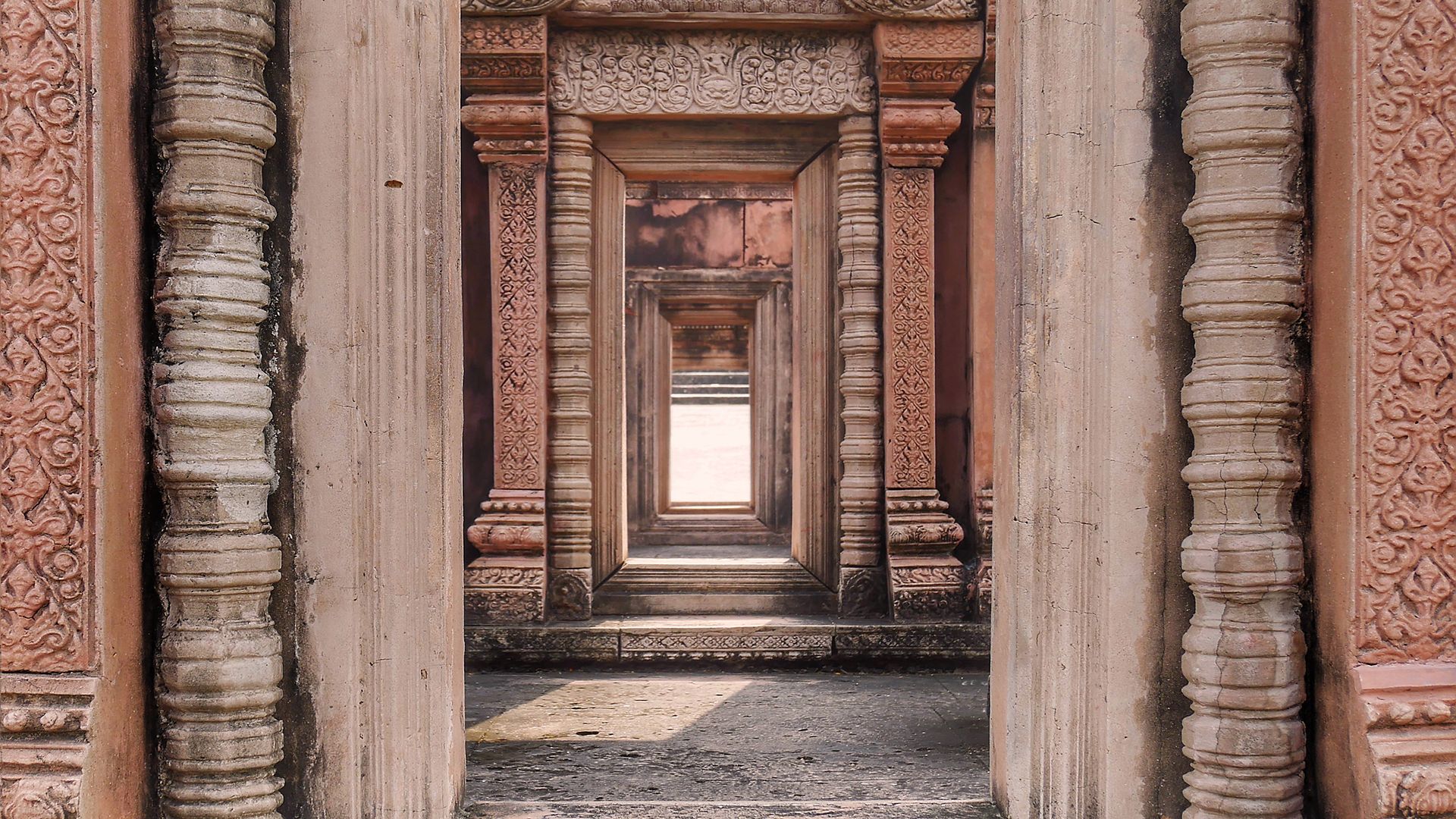 Der Preah-Vihear-Tempel im Norden Kambodschas ist bekannt für seine sehr hochwertigen Ornamente.