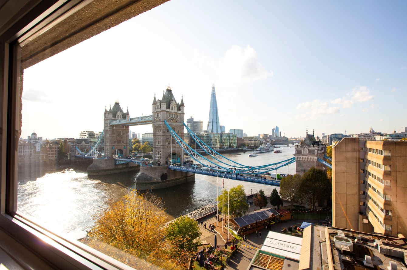 Sicht auf die Tower Bridge