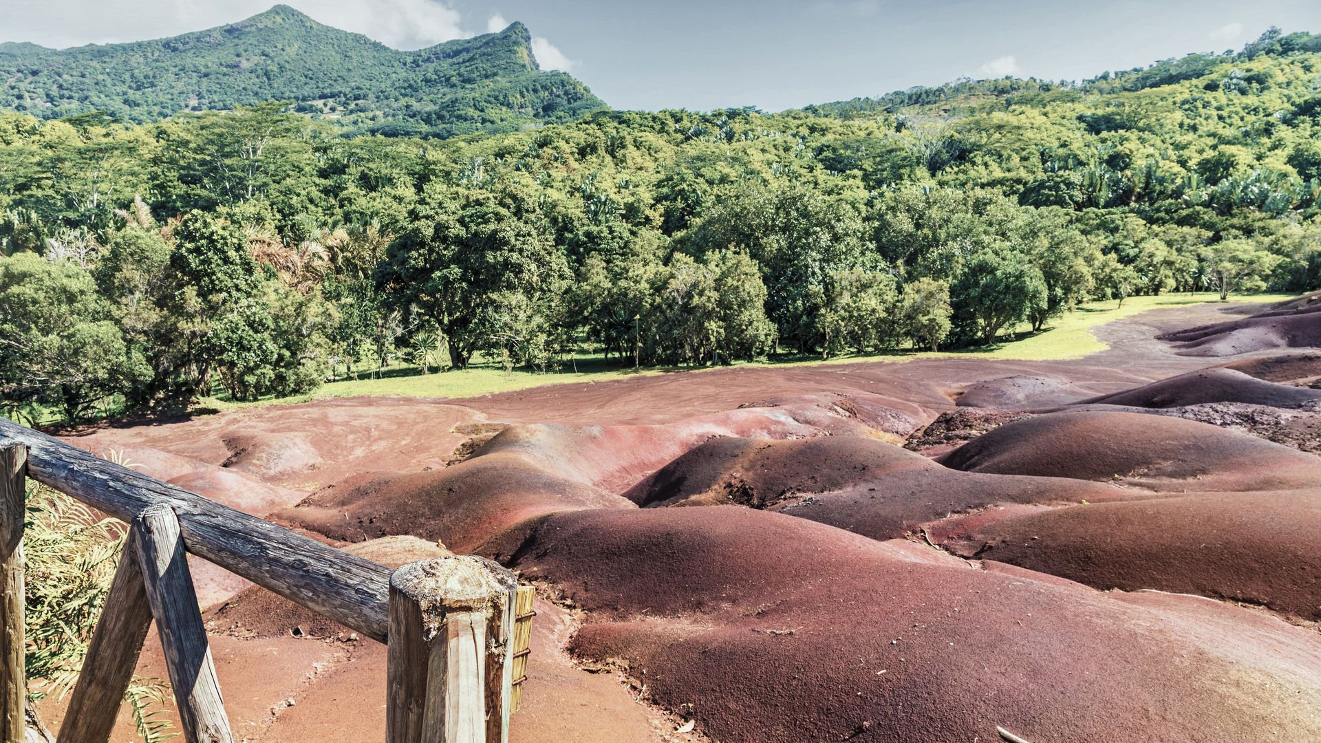 Die siebenfarbige Erde bei Chamarel
