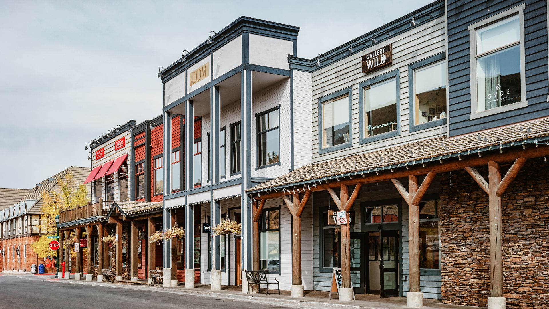 Jackson, Wyoming, ist eine charmante Kleinstadt.