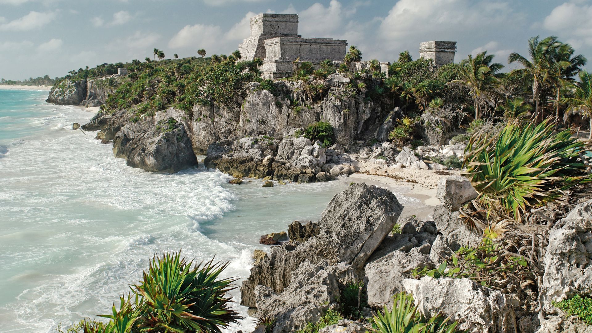 Tulum : l'histoire face à la mer des Caraïbes