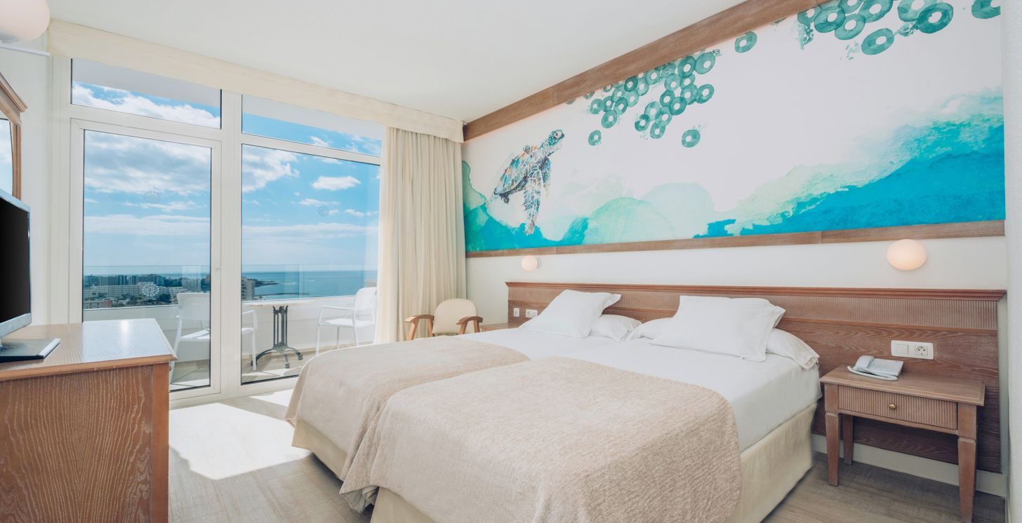 Chambre double vue mer