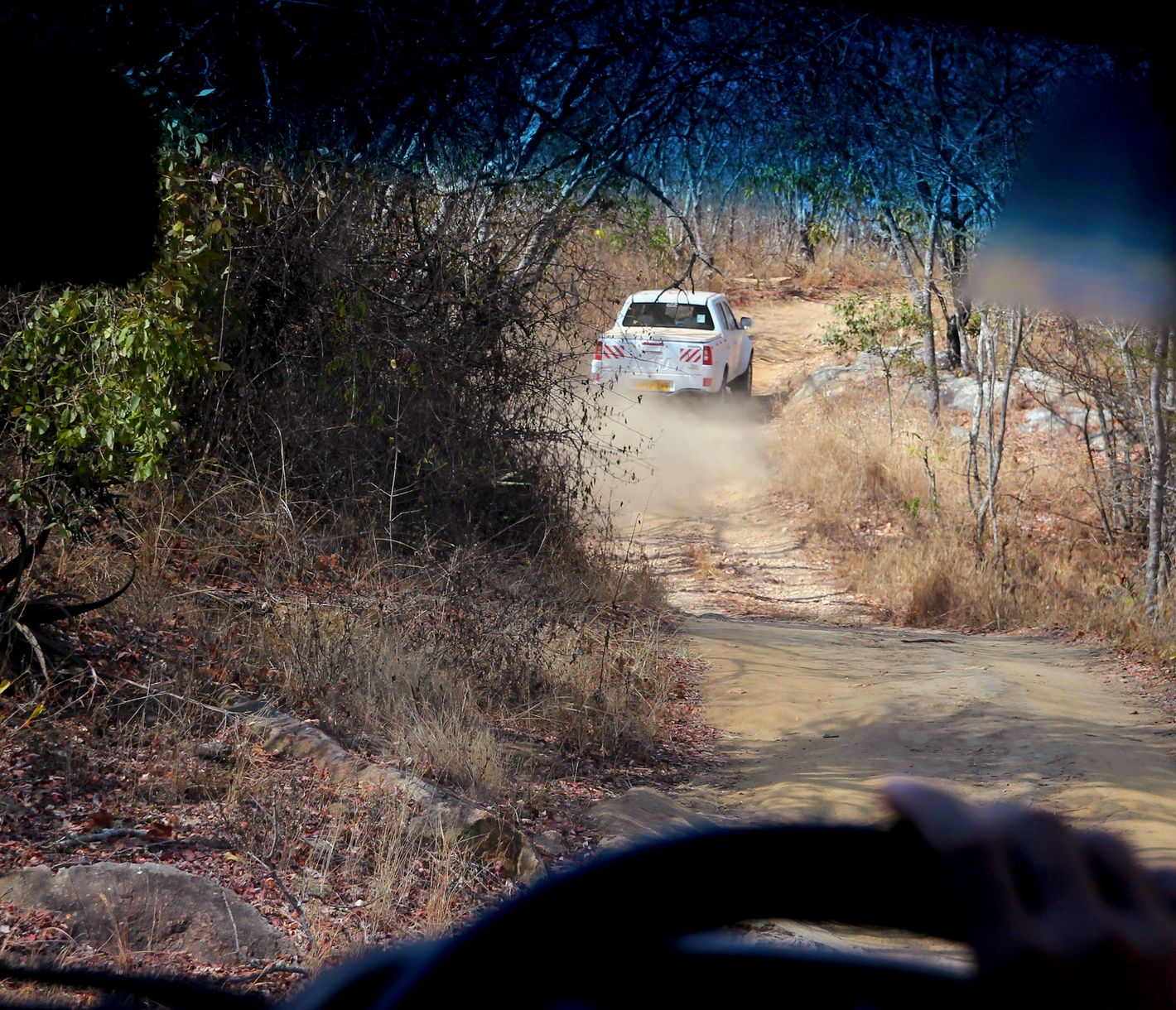 Der gemietete 4x4-Mietwagen – ein treuer und robuster Begleiter im afrikanischen Busch