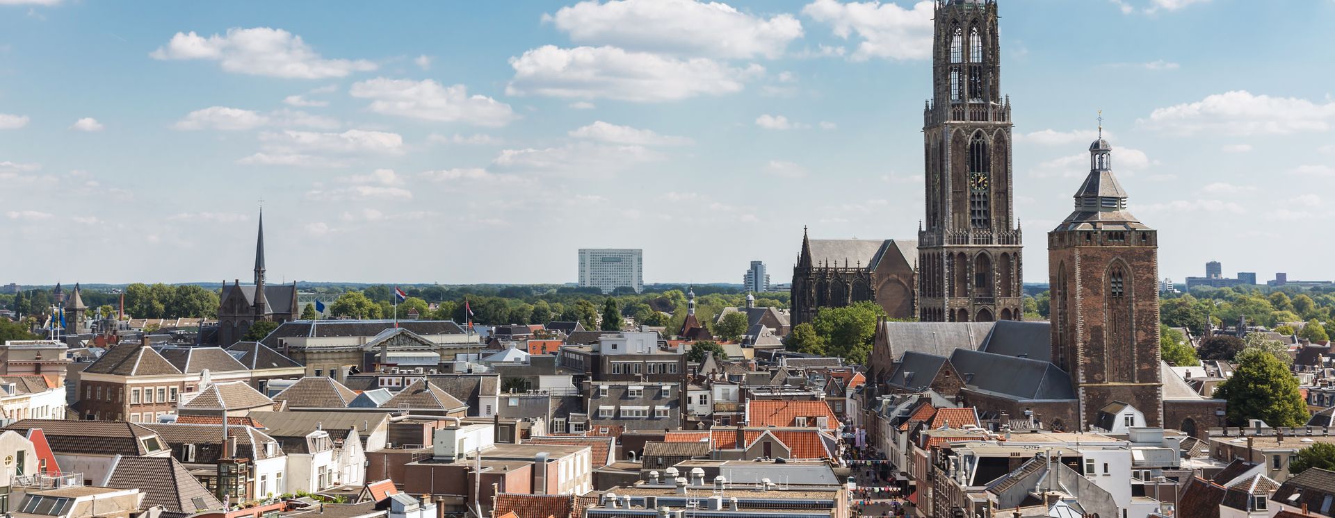 Sicht auf Utrecht