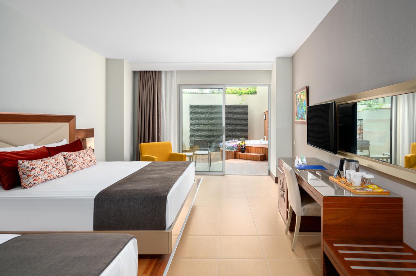 Standardzimmer mit Whirlpool