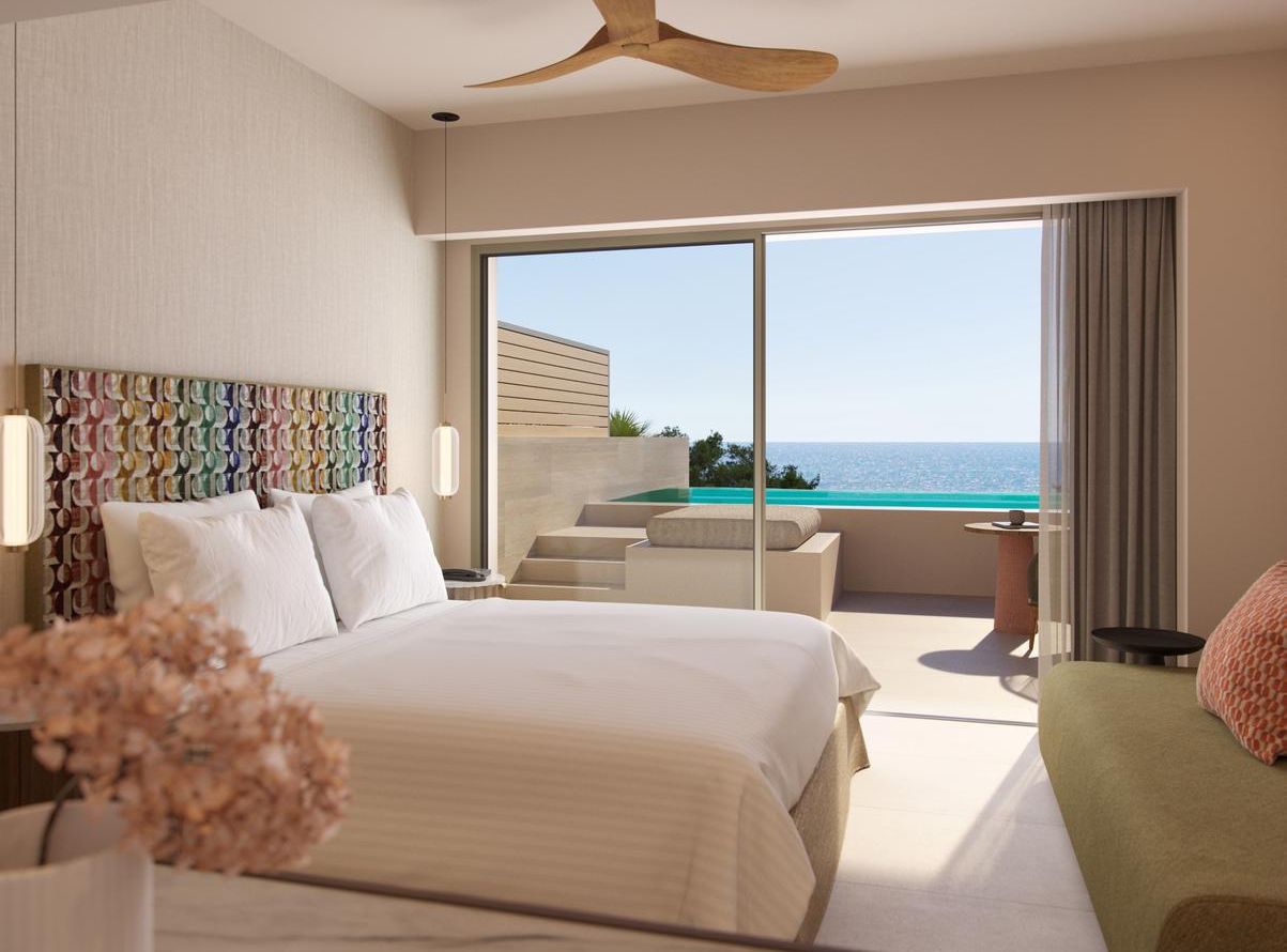 Doppelzimmer Deluxe mit privatem Pool