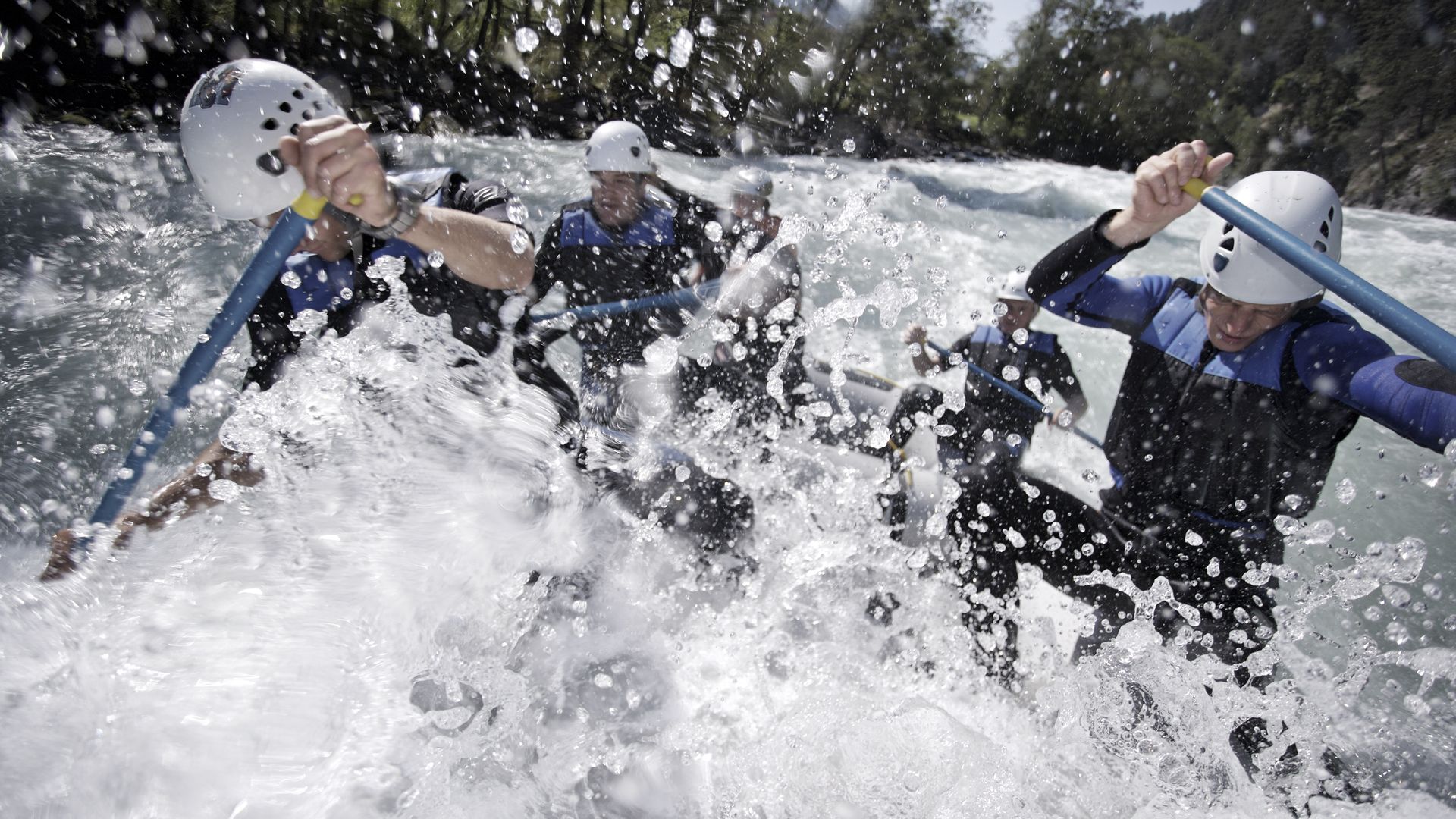 Whitewaterrafting auf dem Snake River bei Jackson Hole