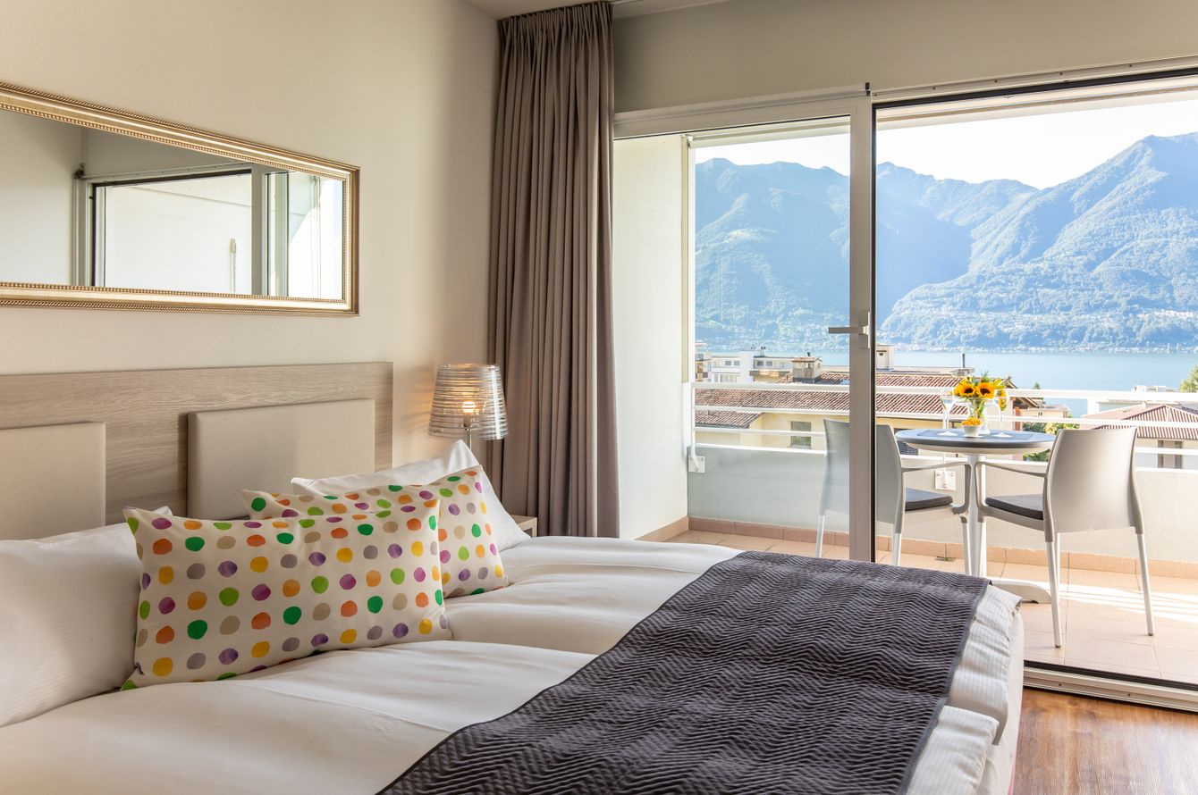Chambre double vue lac