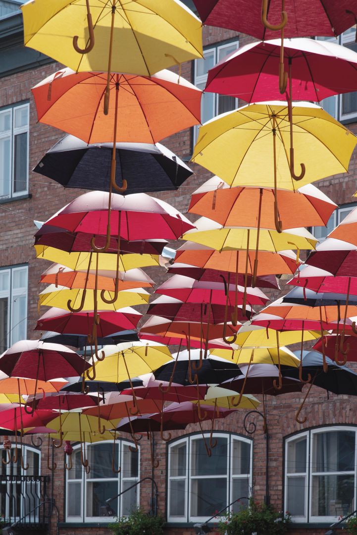 Farbenfrohes Petit-Champlain