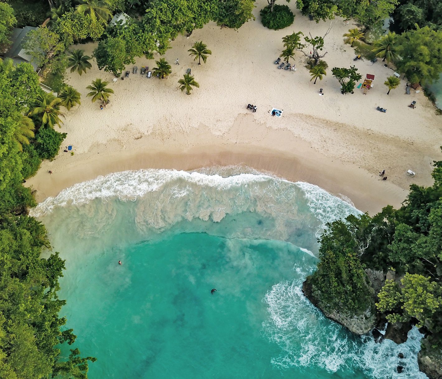 Frenchman’s Cove gilt auf Jamaika als der Traumstrand schlechthin.