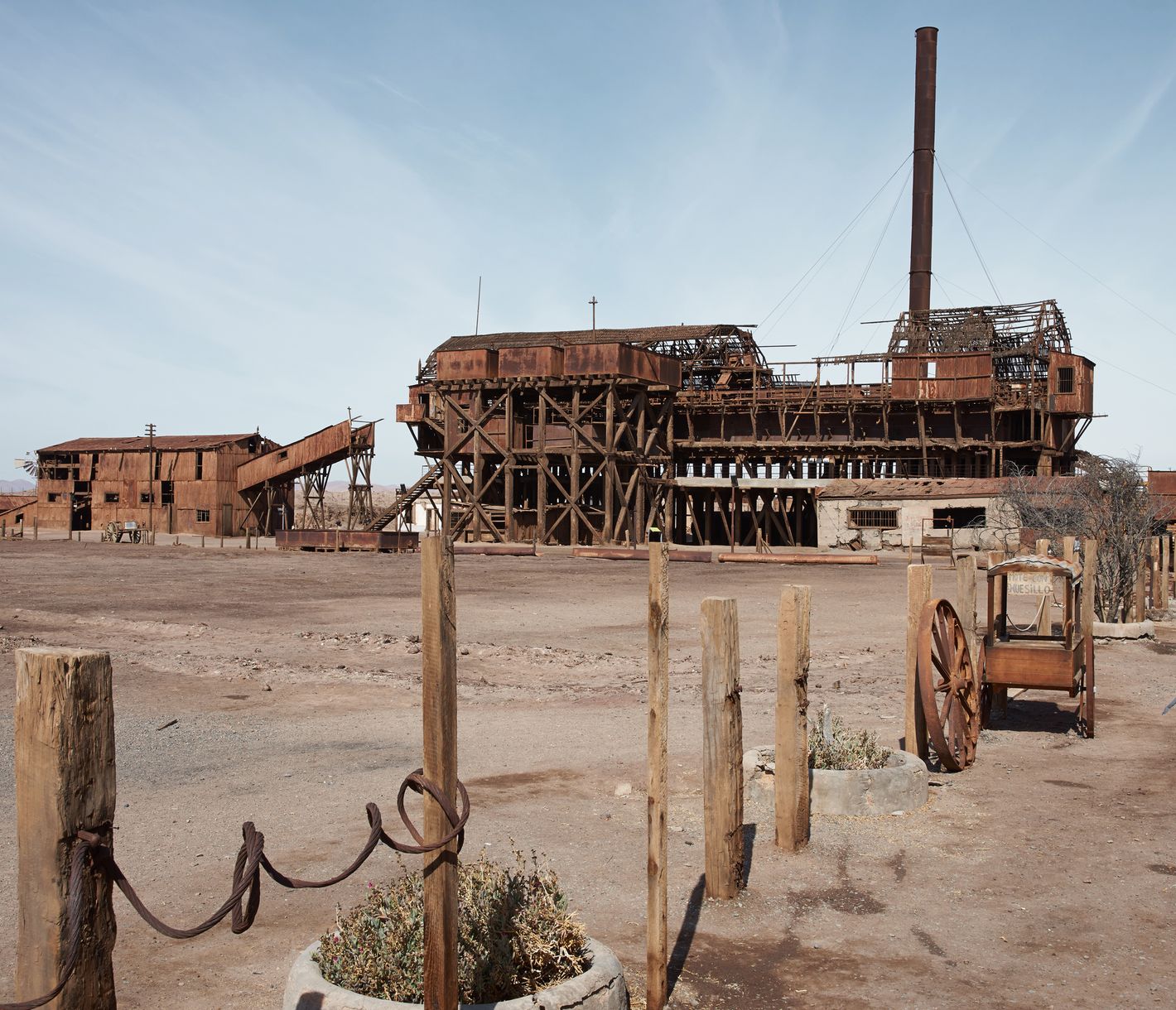 Geisterstädte in der Wüste: Humberstone und Santa Laura