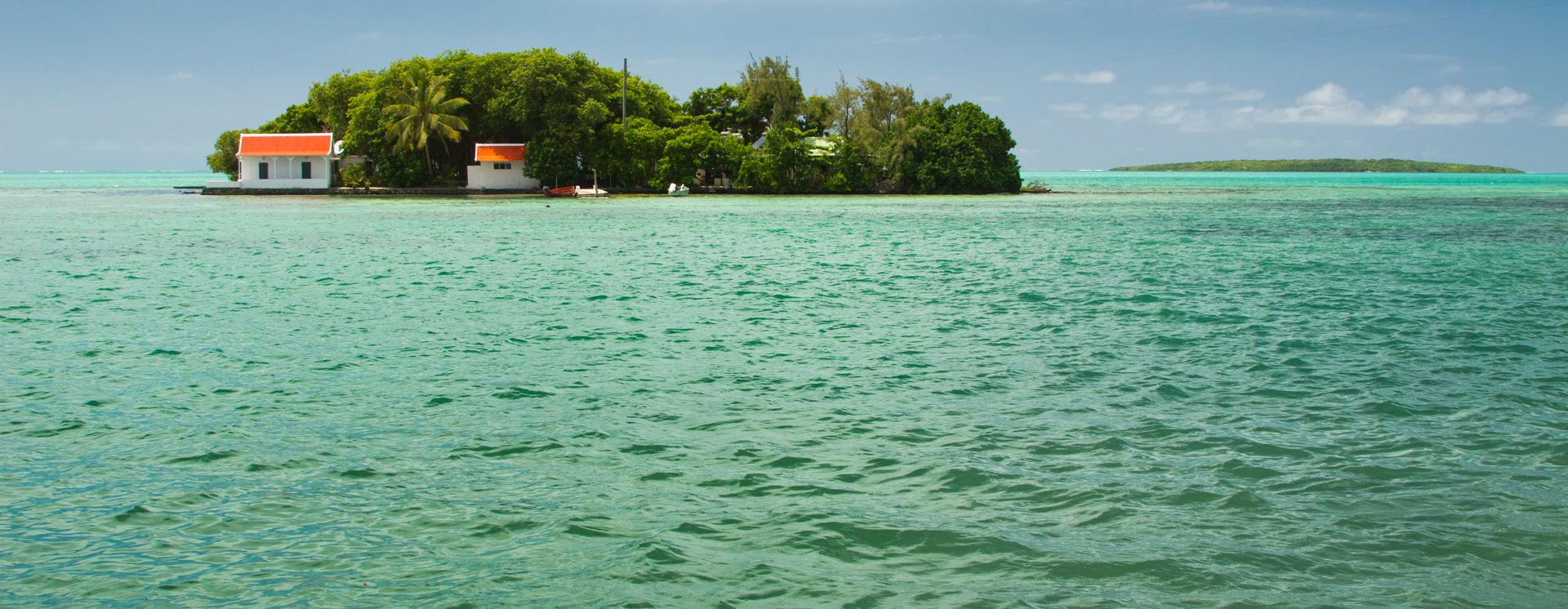 Vue sur l'Île Mouchoir Rouge