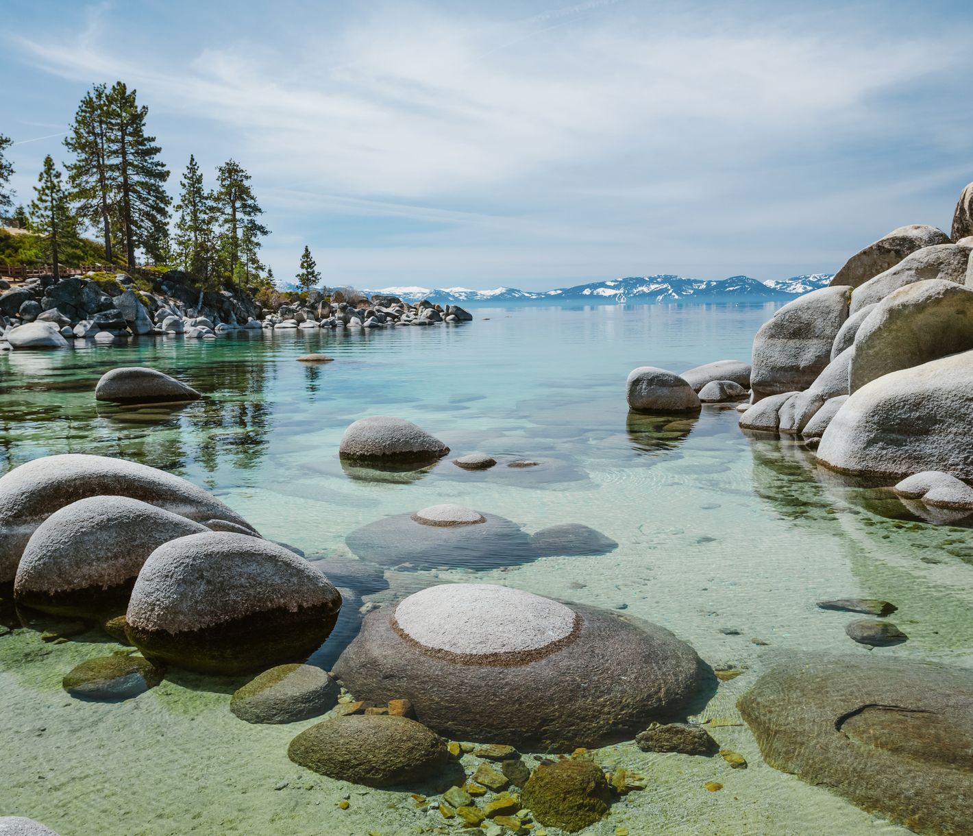 Entspannte Stunden am Lake Tahoe.