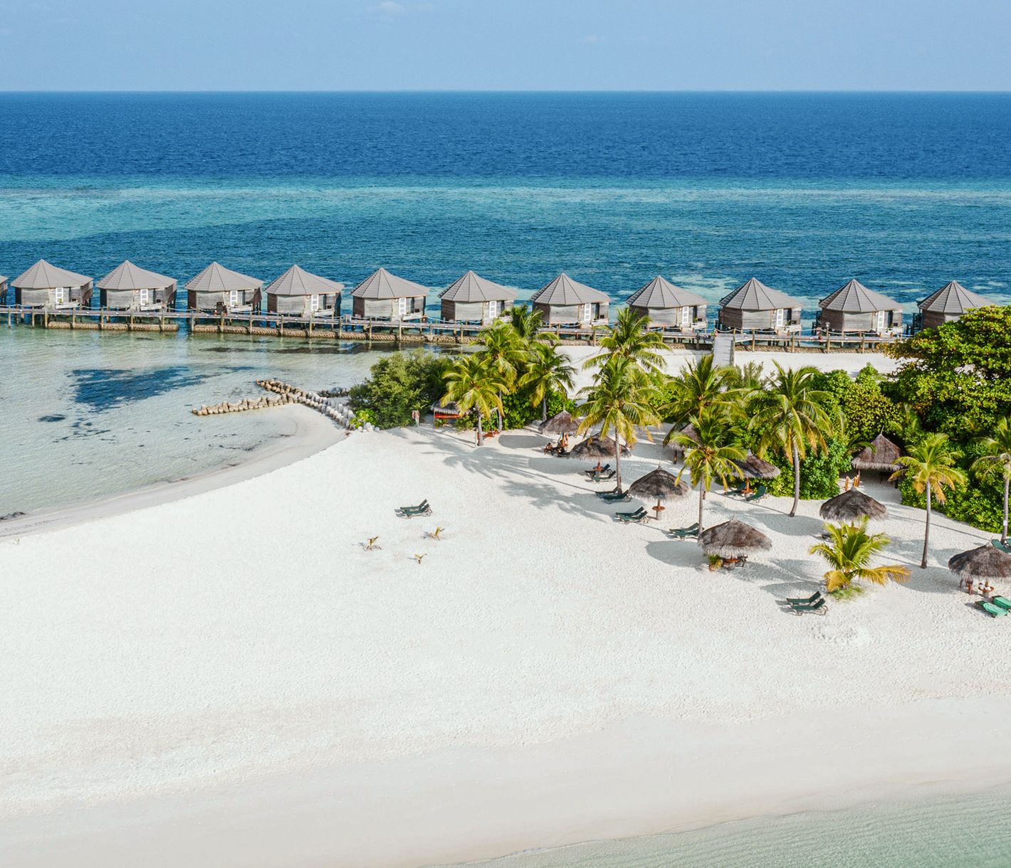 Kuredu – unvergessliche Strände und luxuriöse Wasservillen.