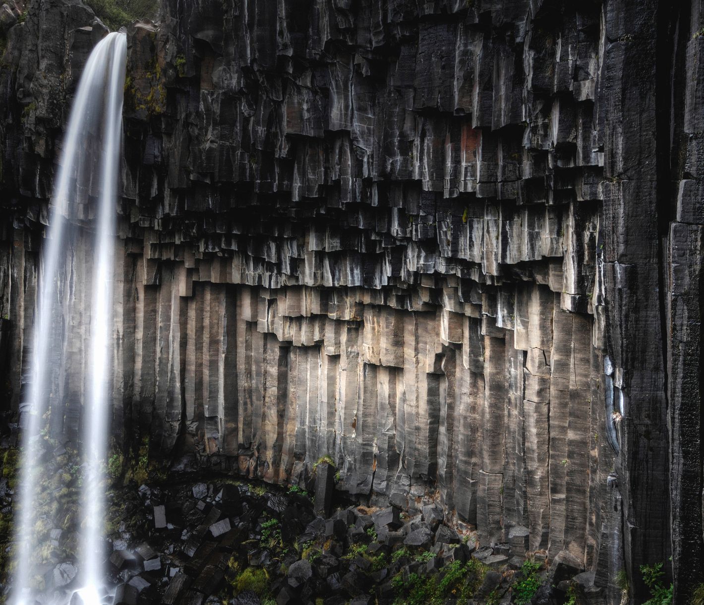 Wanderung im Skaftafell-Nationalpark zum Svartifoss