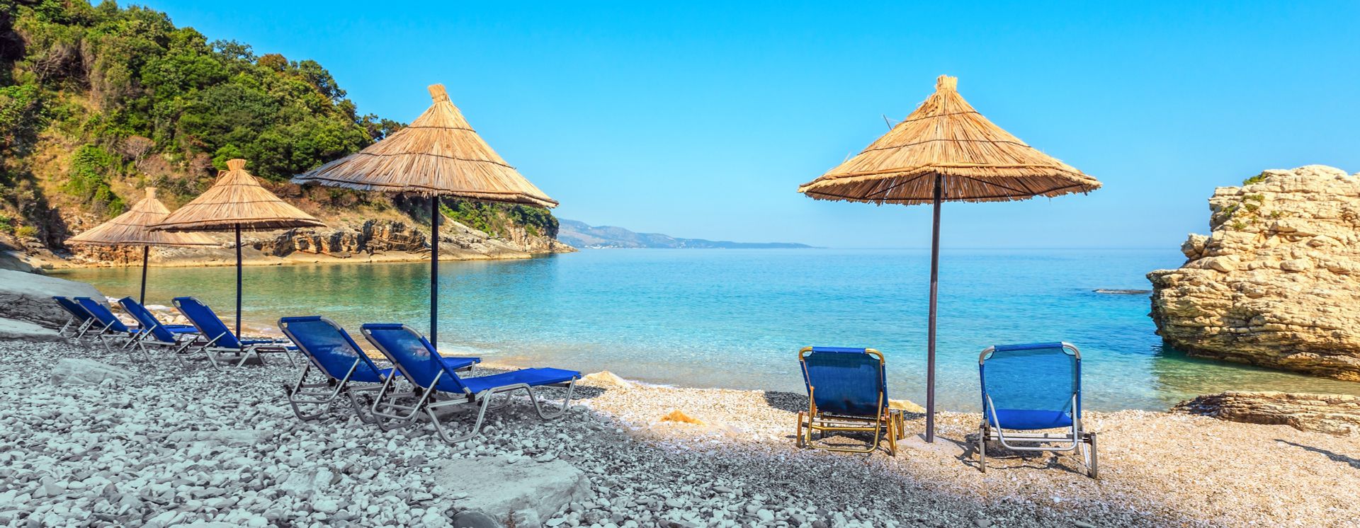 Pulebardha Strand in Saranda