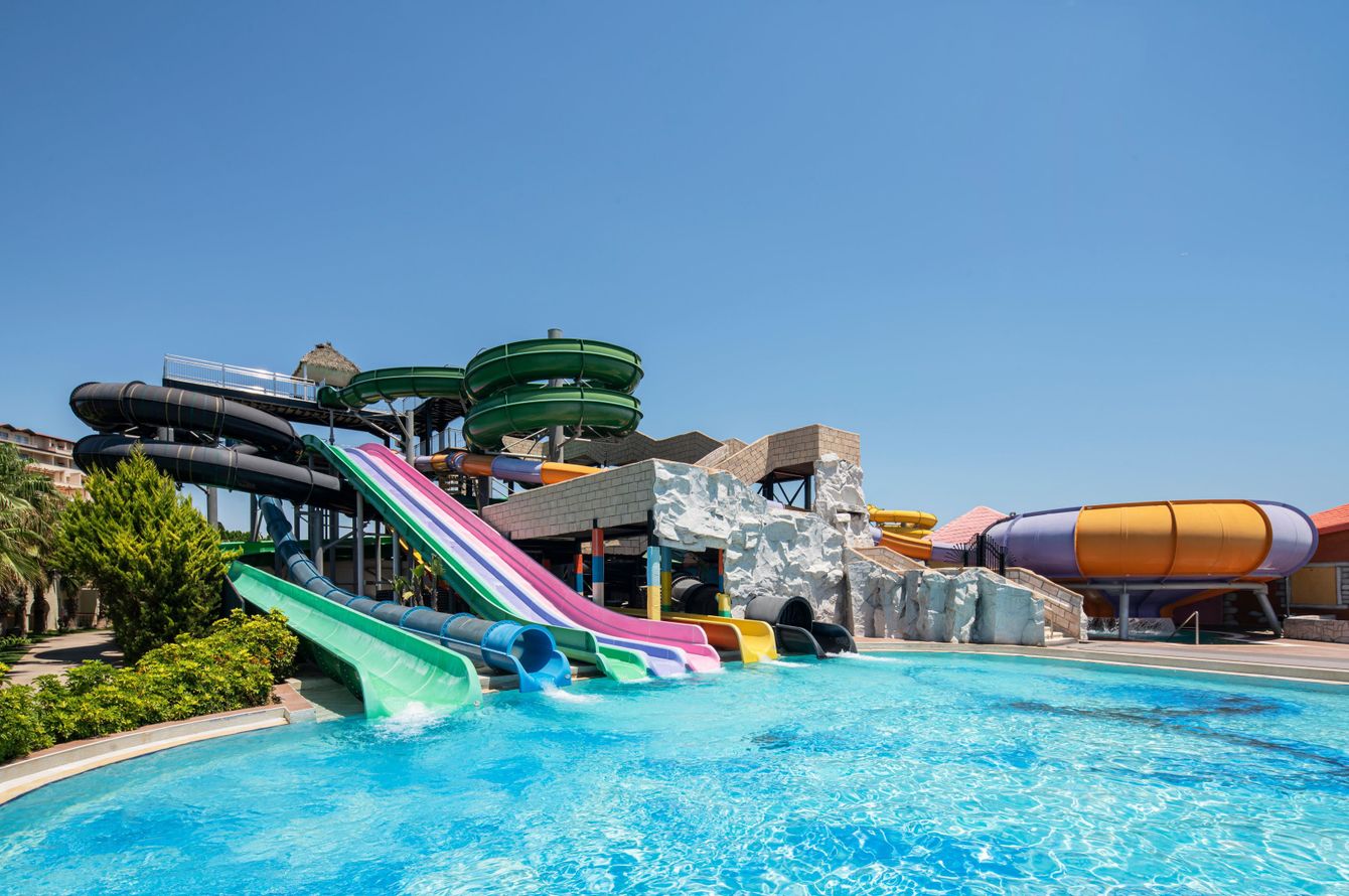 Toboggans aquatiques