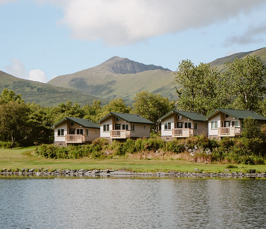 Cabins inmitten der Natur