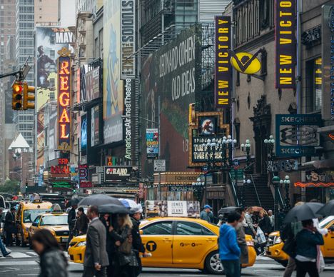 Broadway est le centre nerveux de Manhattan !