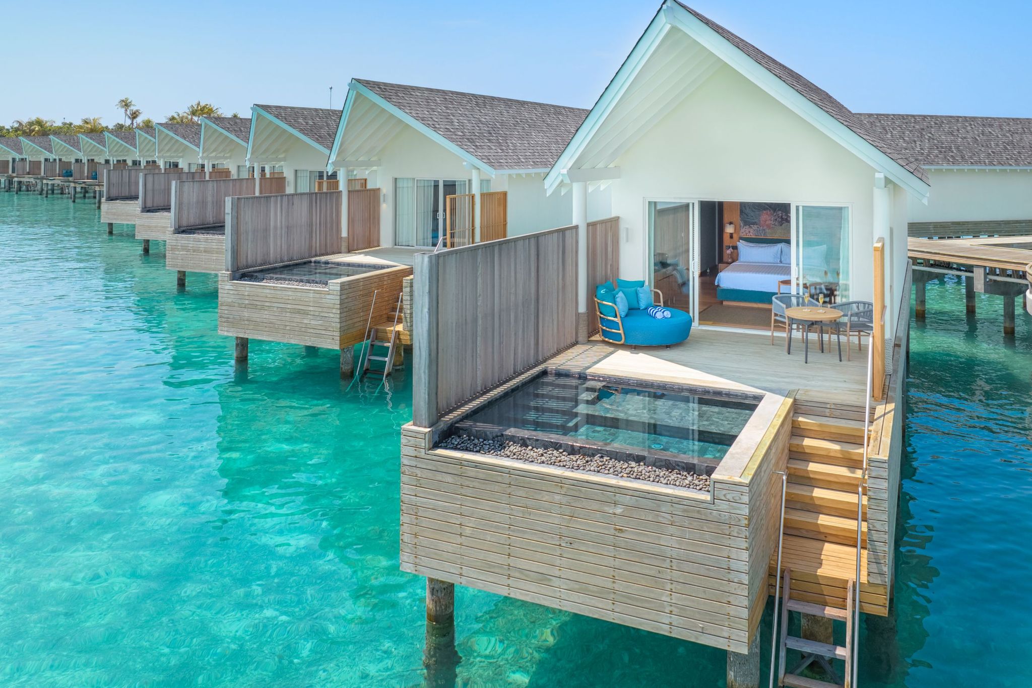 Water Villa avec piscine